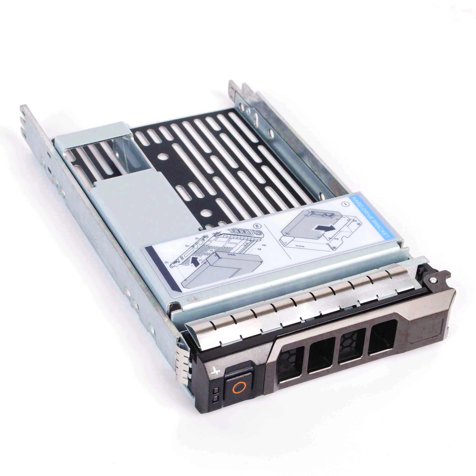 Hybrid Hard Drive 6,3 cm 2.5" 9W8C4 Vassoio Adattatore a 8,9 cm 3.5" Tray Caddy for Dell R730xd R720xd T610 T630 R320 R420 R530 R720 T320 T420 T620 T430 MD1200 MD3200