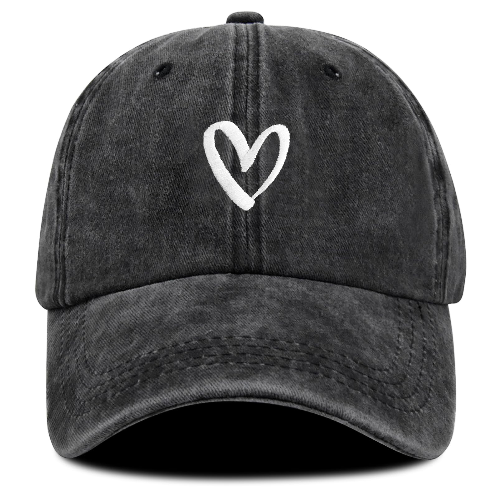 Muvtioc Adjustable Embroidered Baseball Hat Accessories for Women Men