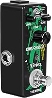 Vista 8 de LEF-333 Pedal de compresor mini analógico de efectos de compresión Pedal Stompbox para guitarra eléctrica Bajo True Bypass Pedal Compressor