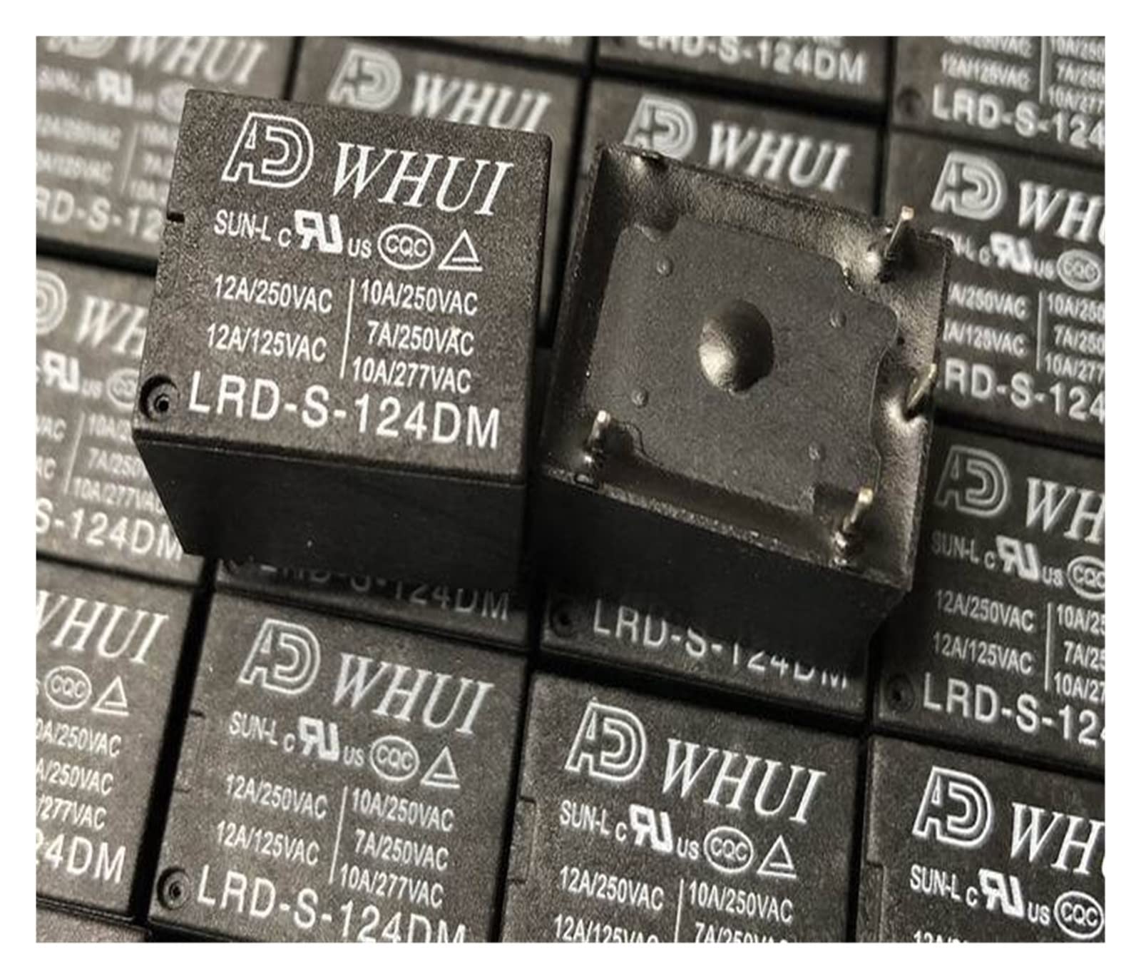 AERBNYEQP 1PCS LRD-S-105DM LRD-S-105DMF LRD-S-106DM LRD-S-112DM LRD-S-112DMF LRD-S-124DM Relay 4pins(LRD-S-124DM)