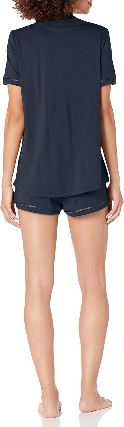 Cosabella Women's Bella Short Sleeve Top & Boxer Pajama Set at  Women’s Clothing store