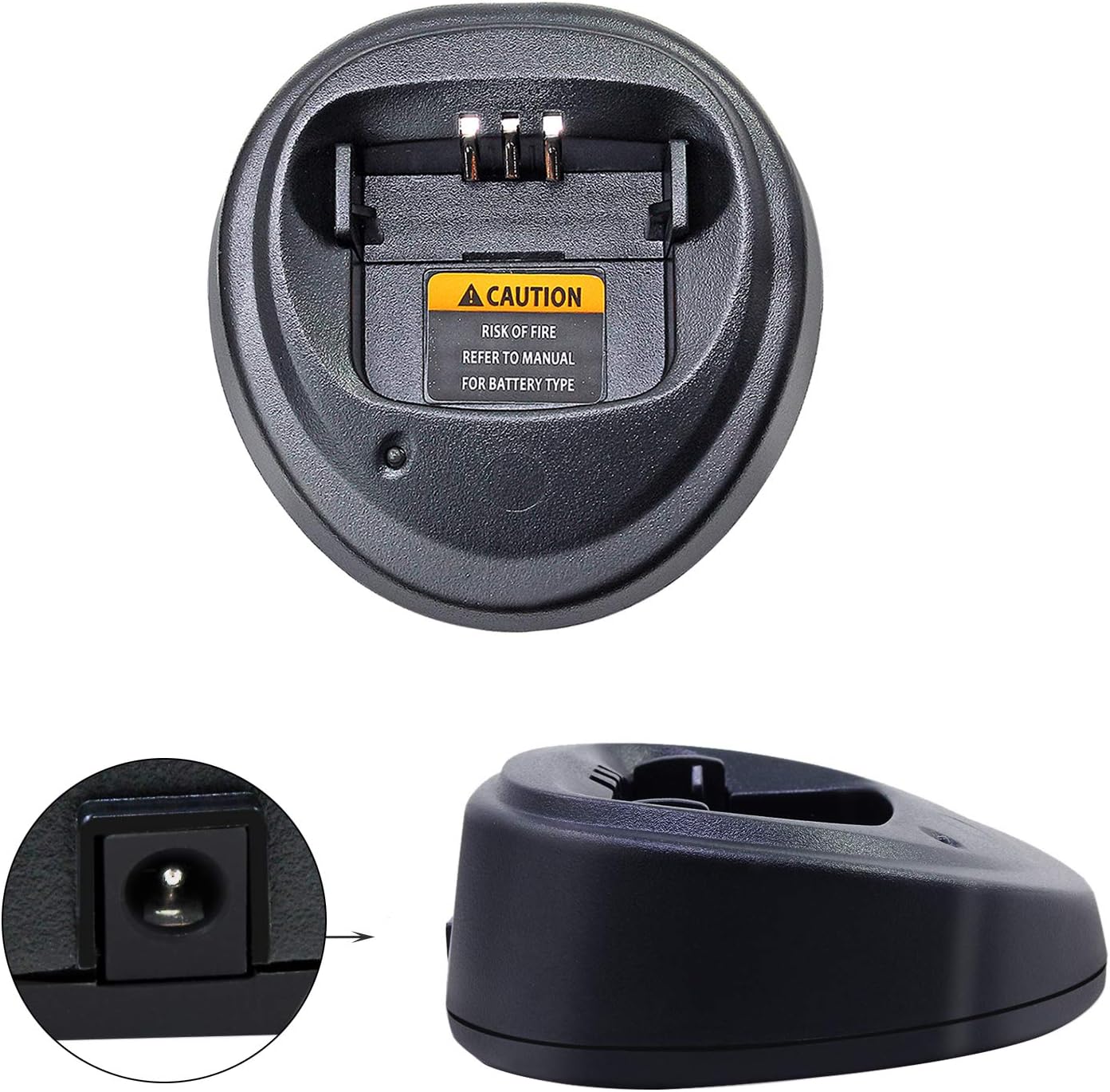 abcGoodefg Replacement Charging Station Two-Way Radio Rapid Battery Charger Base with for Motorola CP040 CP140 CP150 CP160 CP180 CP200 EP450 PR400 Walkie Talkies : Electronics