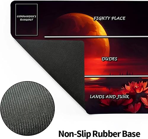 Miniatura 3 de Tapete de juego TCG, tapete de juego de pinturas AI, MTG, tapete de juego de cartas coleccionables de MTG, tapete de mesa de juego de mesa de 24 x