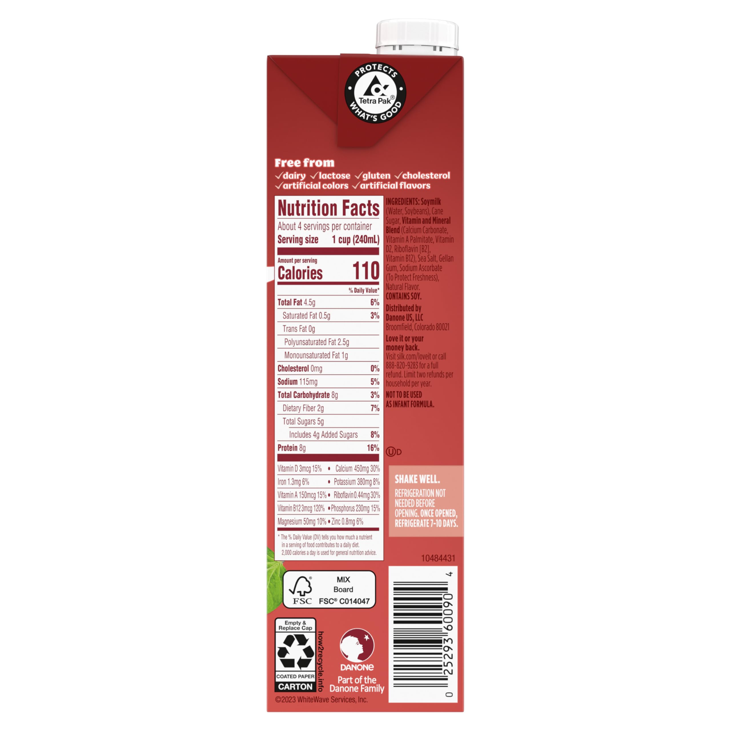 Silk Soymilk, Original, 1 Quart