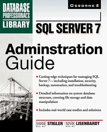 SQL Server 7 Administration | Amazon.com.br