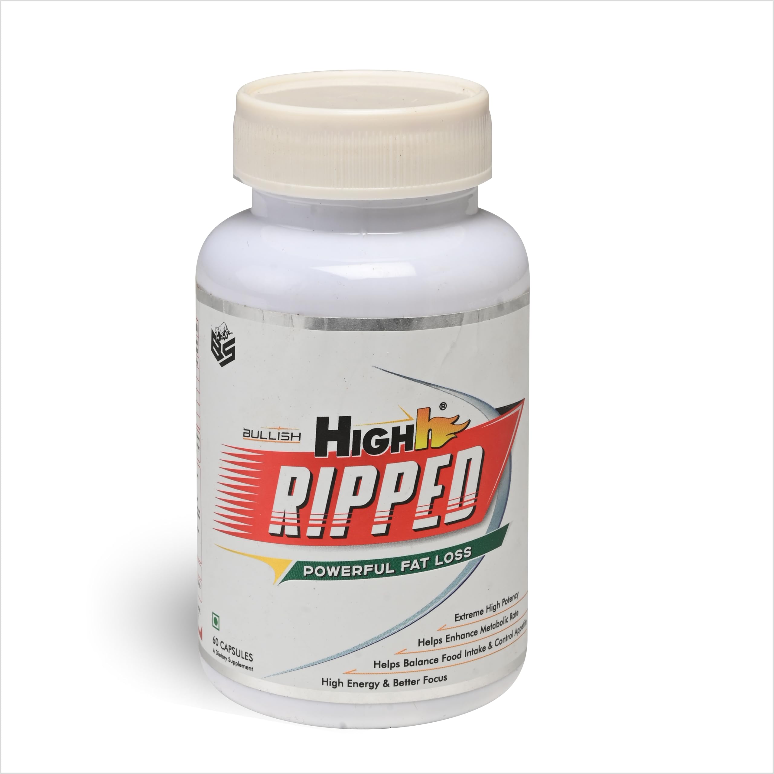 High Ripped Fat Loss Supplement, 60 Capsules, Powerful Fat Burn Complex with L-Tyrosine and Niacin-picture-17
