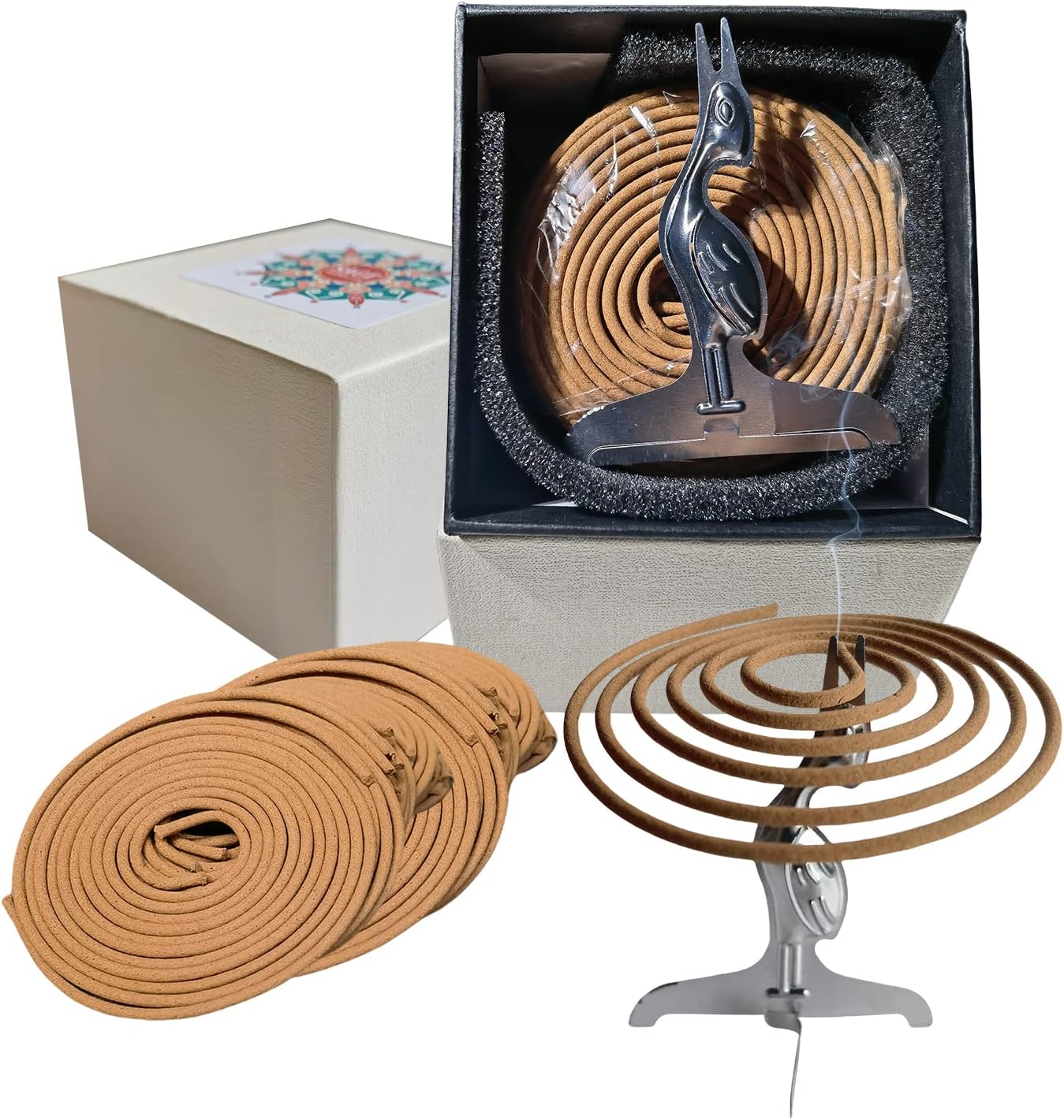 Coils Incense， Natural Incense Coil for Incense Holder