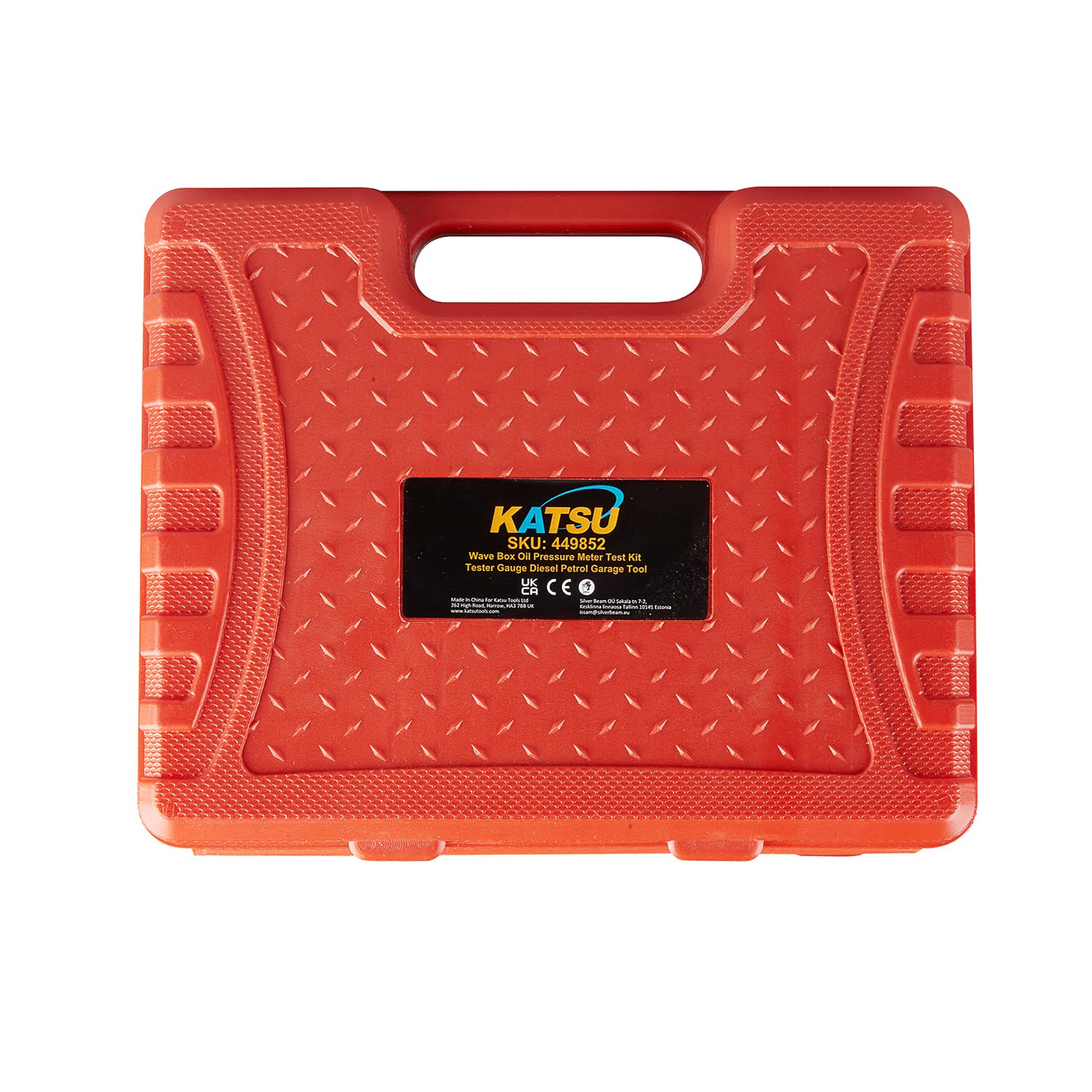 KATSU Testeur de Pression d’Huile de Transmission Automatique – Kit Manomètre Hydraulique pour Voitures & Motos, Outil de Diagnostic Automobile