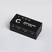 Vista 4 de Divisor HDMI 1x2 Ultra HD 4K/2K 1 entrada - 2 salidas Full HD/3D 1080P HDMI 1.4 HDTV PS4 / PS3 XboxOne / 360 DVD Blu-ray DTS