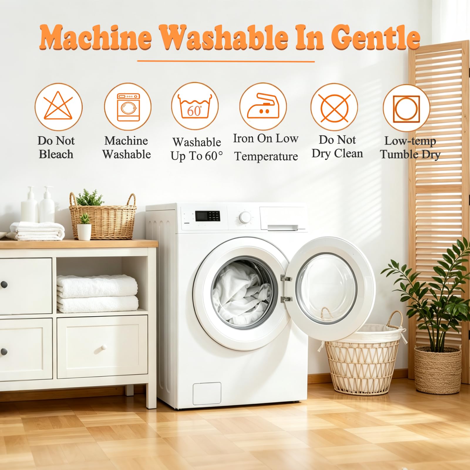 Wohnmobil Heckbett Spannbettlaken, 2 Längsbetten + 1 Mittelteil | 3-Teiligen Set, Hauptbett Nebenbett, Weiches, 360° Elastikrand, Wohnmobilbett Schonbezug, für Wohnwagen Hochbett Spannbettuch