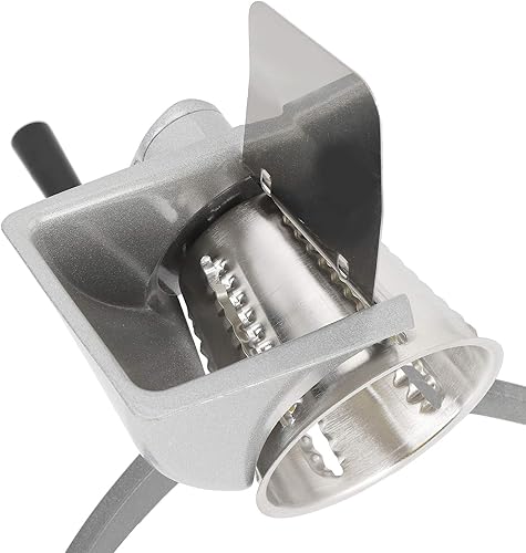 Miniatura 7 de Oumefar Picador de verduras, multifunción, manivela, cortador de verduras, rallador manual de alimentos, cortador de verduras multifunción con 5