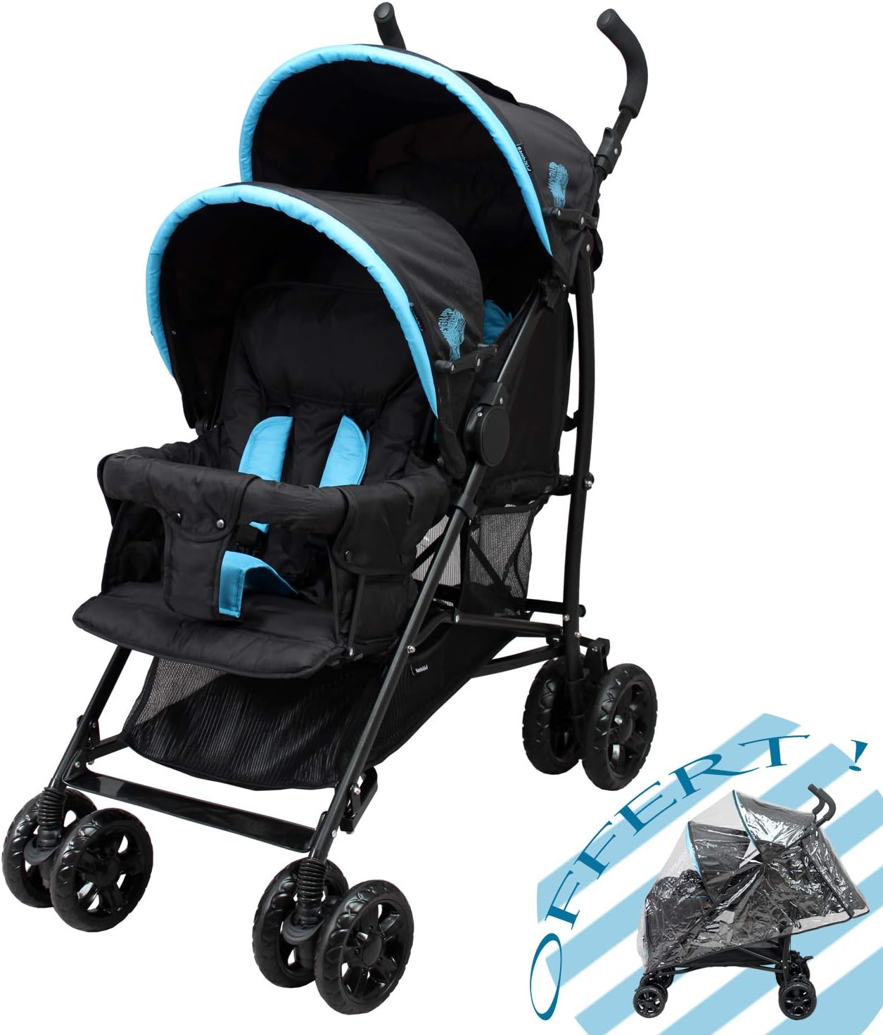 Double Buggy for Children of Similar Ages