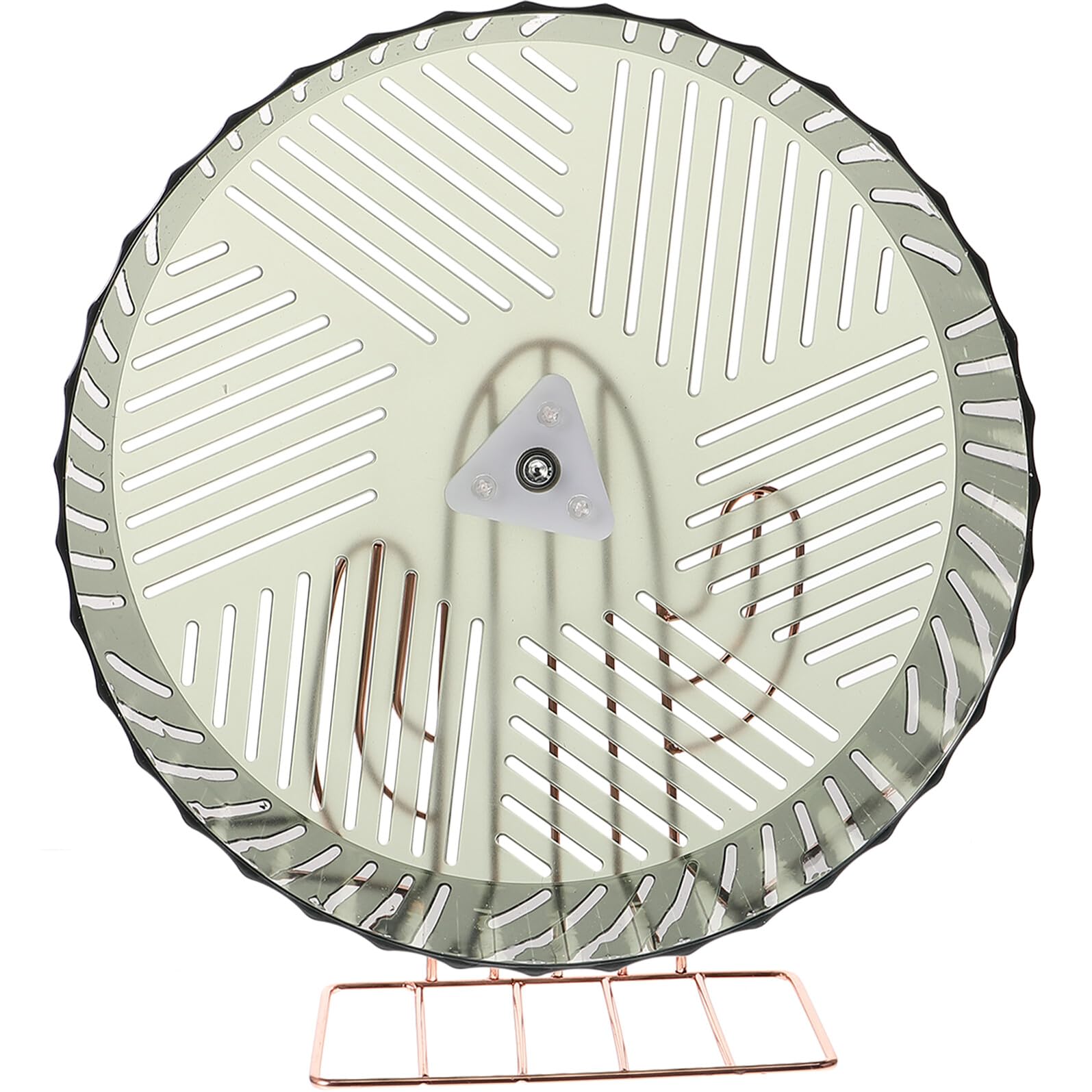 VILLCASE Laufrad für Hamster und Kleine Igel Geräuschloser Aluminiumfuß Stabiles Laufrad Hamsterkäfig Zubehör Kleintier Spielzeug