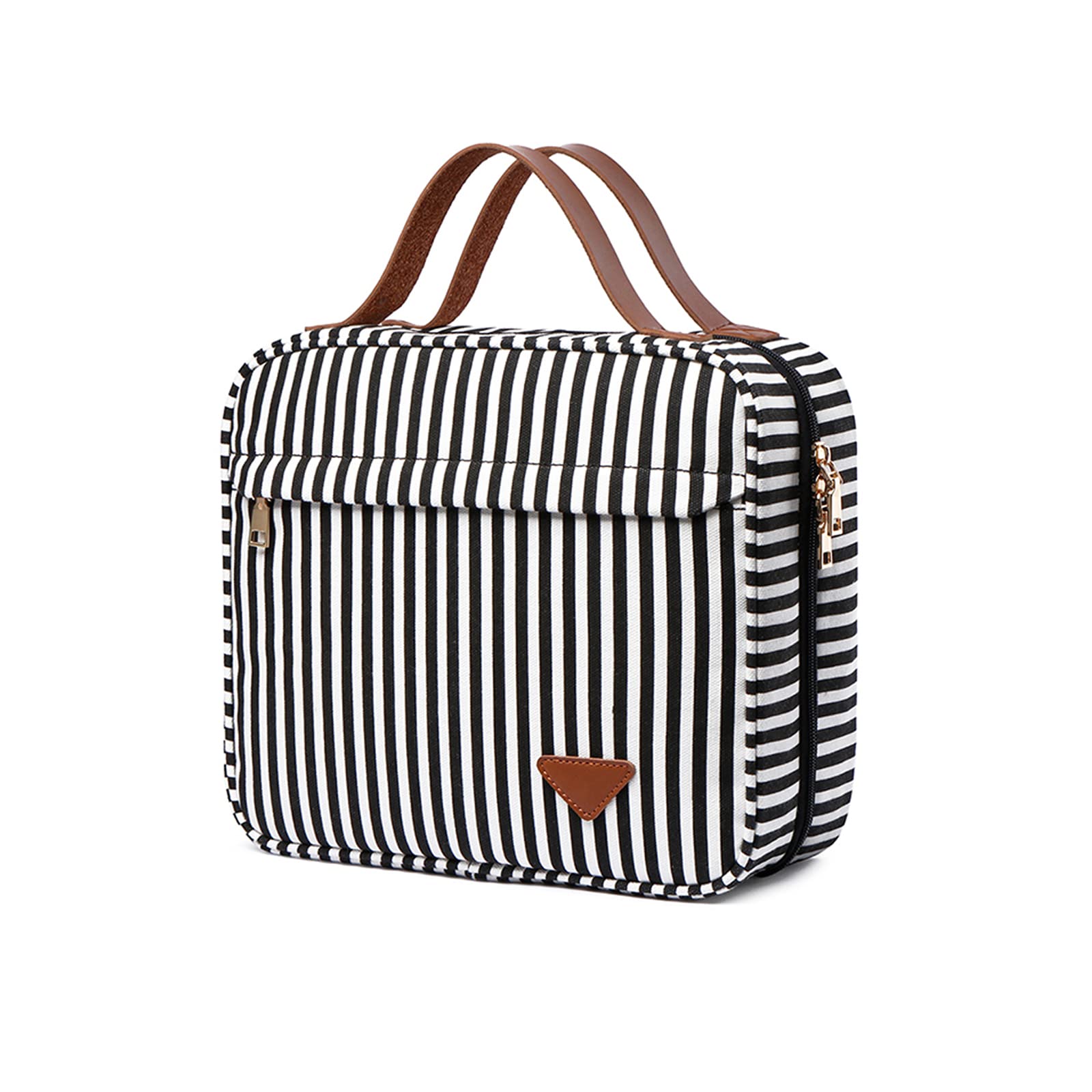 FANDARE Bolsas de Maquillaje Neceser de Viaje Mujeres Hombres Lona Bolsa de Cosméticos de Viaje Neceser de Viaje para Colgar Bolsas de Aseo Cosméticos Organizador Neceseres de Viajes de Negocios