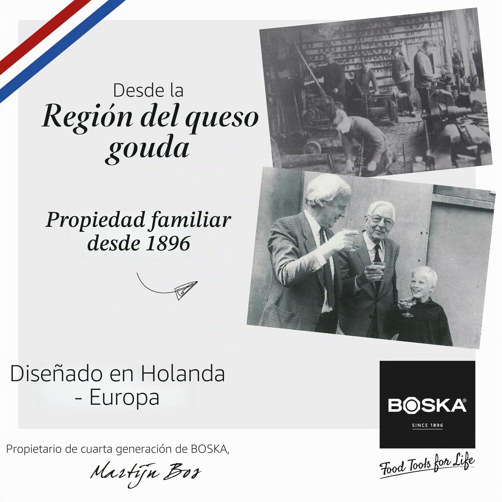 BOSKA Party Pro - Juego de fondue para fondue (1,1 L), diseño de fondue