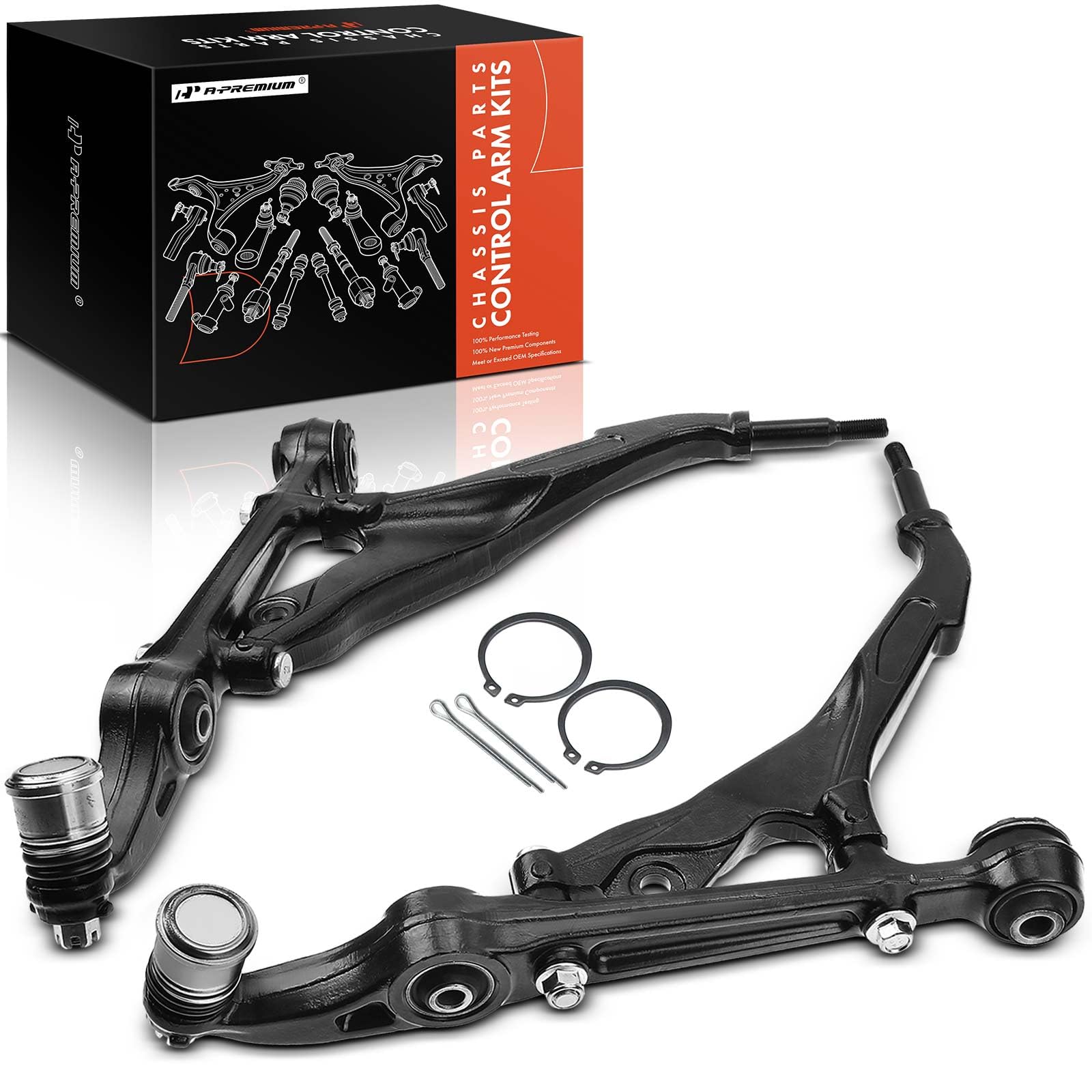 A'PEXi - EXV Front Lower Control Arm OE Style (Bushing) - Honda Civic | APEXi USA - View #11