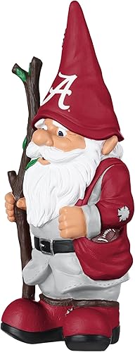 Miniatura 2 de FOCO NCAA Unisex Adulto NCAA College Team Logo Holding Stick Garden Statue Outdoor Gnomo