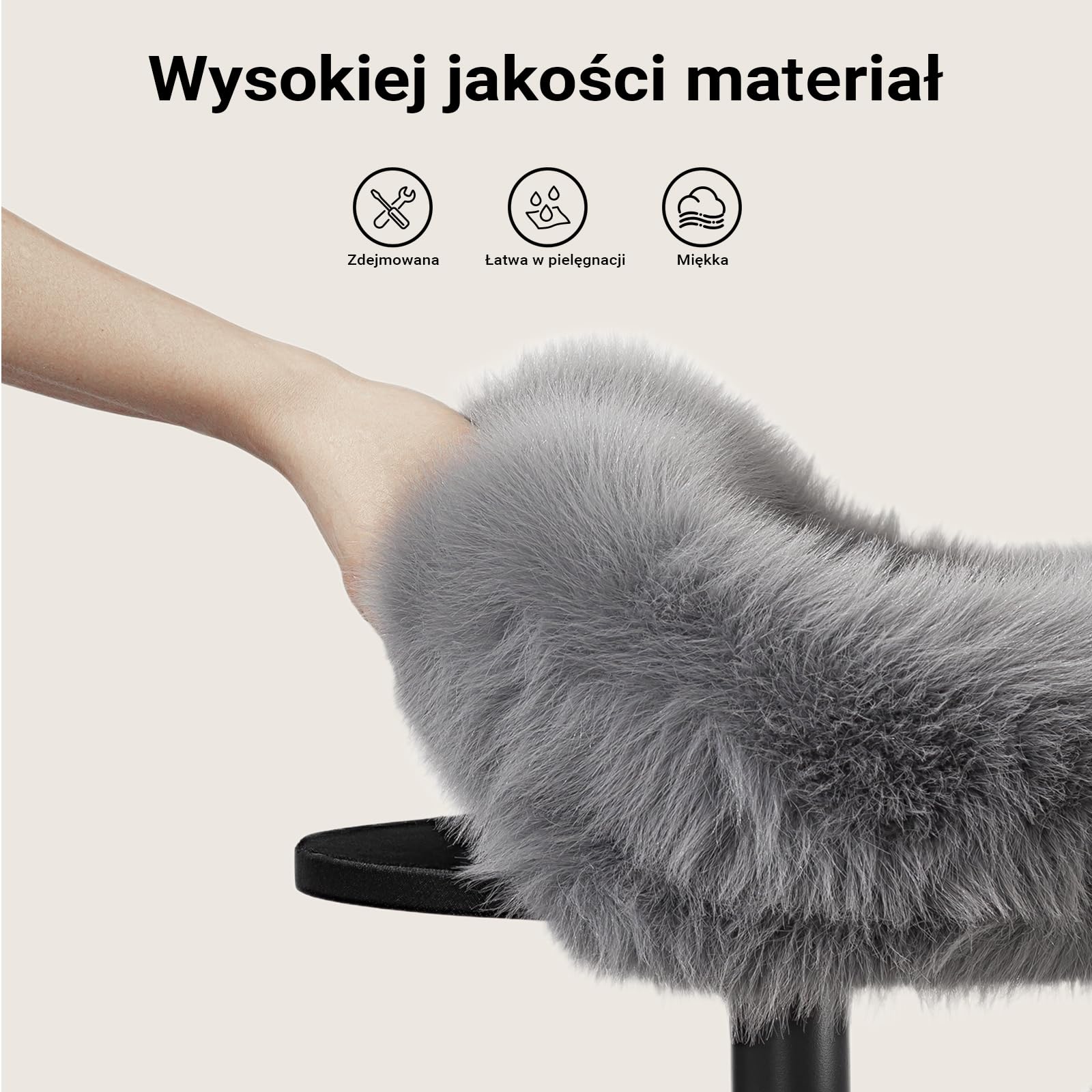 Fudajo Urban Compact 99 cm drapak w kolorze szarym, drapak w kształcie litery U z legowiskiem, liną do drapania i piłką do zabawy