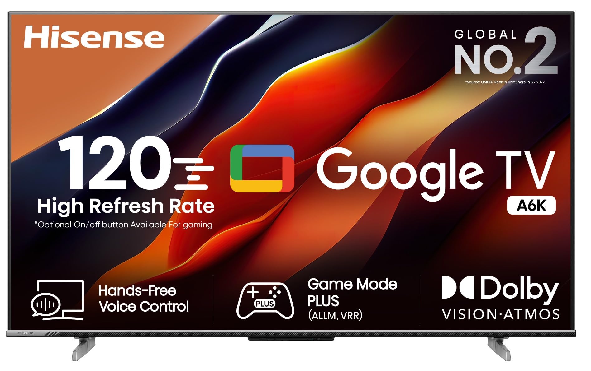 Hisense 139 cm (55 inches) Bezelless Series 4K Ultra HD Smart LED