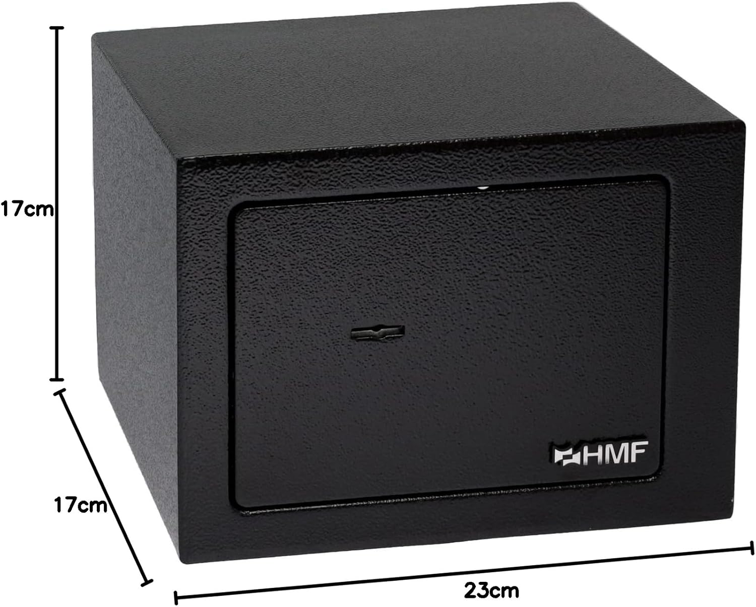 Two double point keys and two metal dowels for mounting