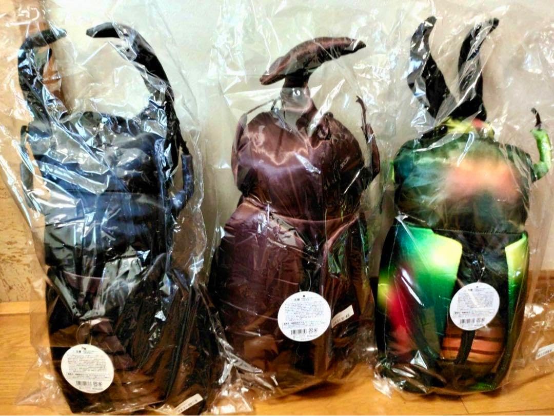 リアル昆虫リュック 3点セット リアル昆虫リュック （ぬいぐるみ