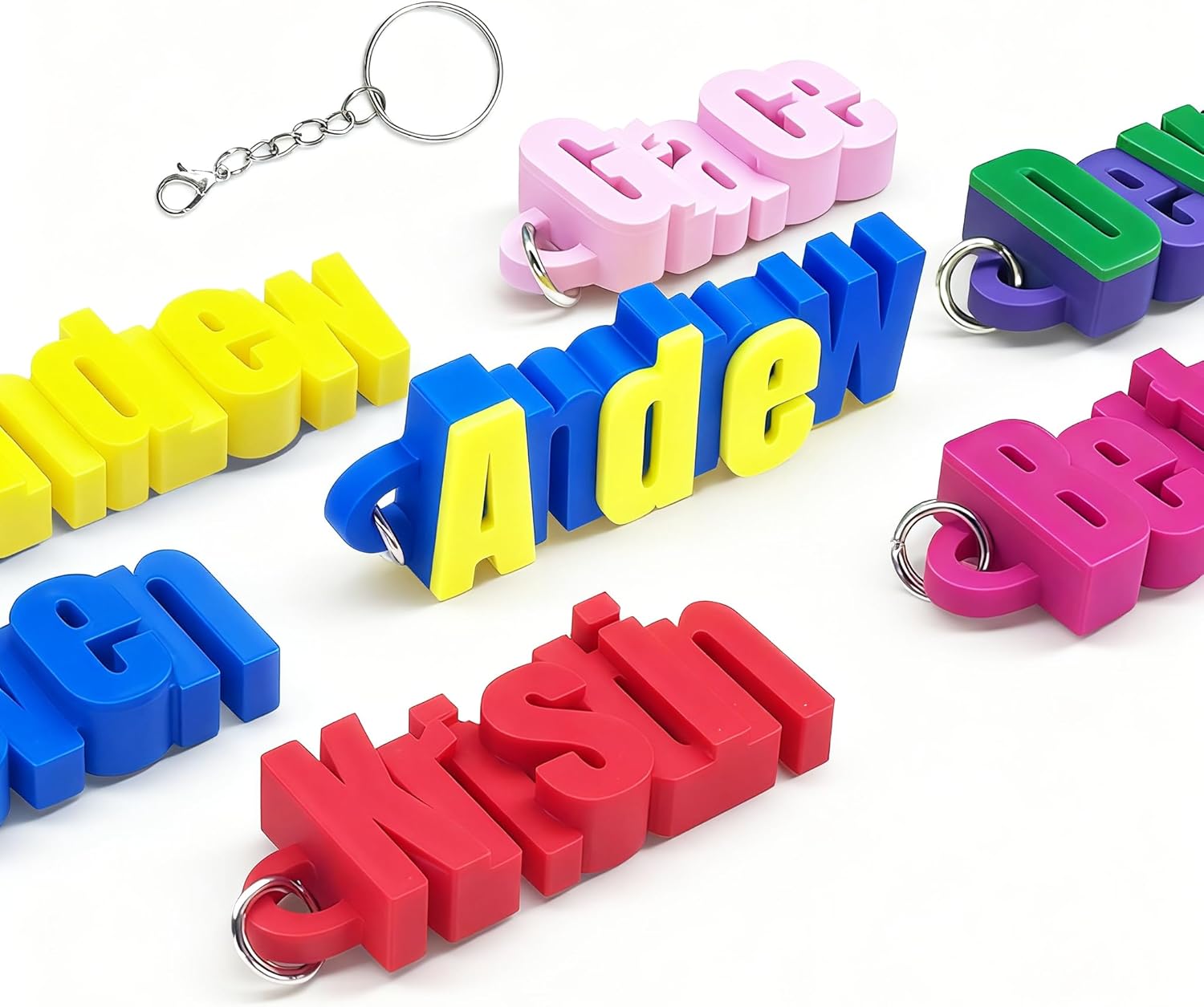 Amazon.com | UBJVA Name Tag for Backpack Custom 3D Printed Name ...