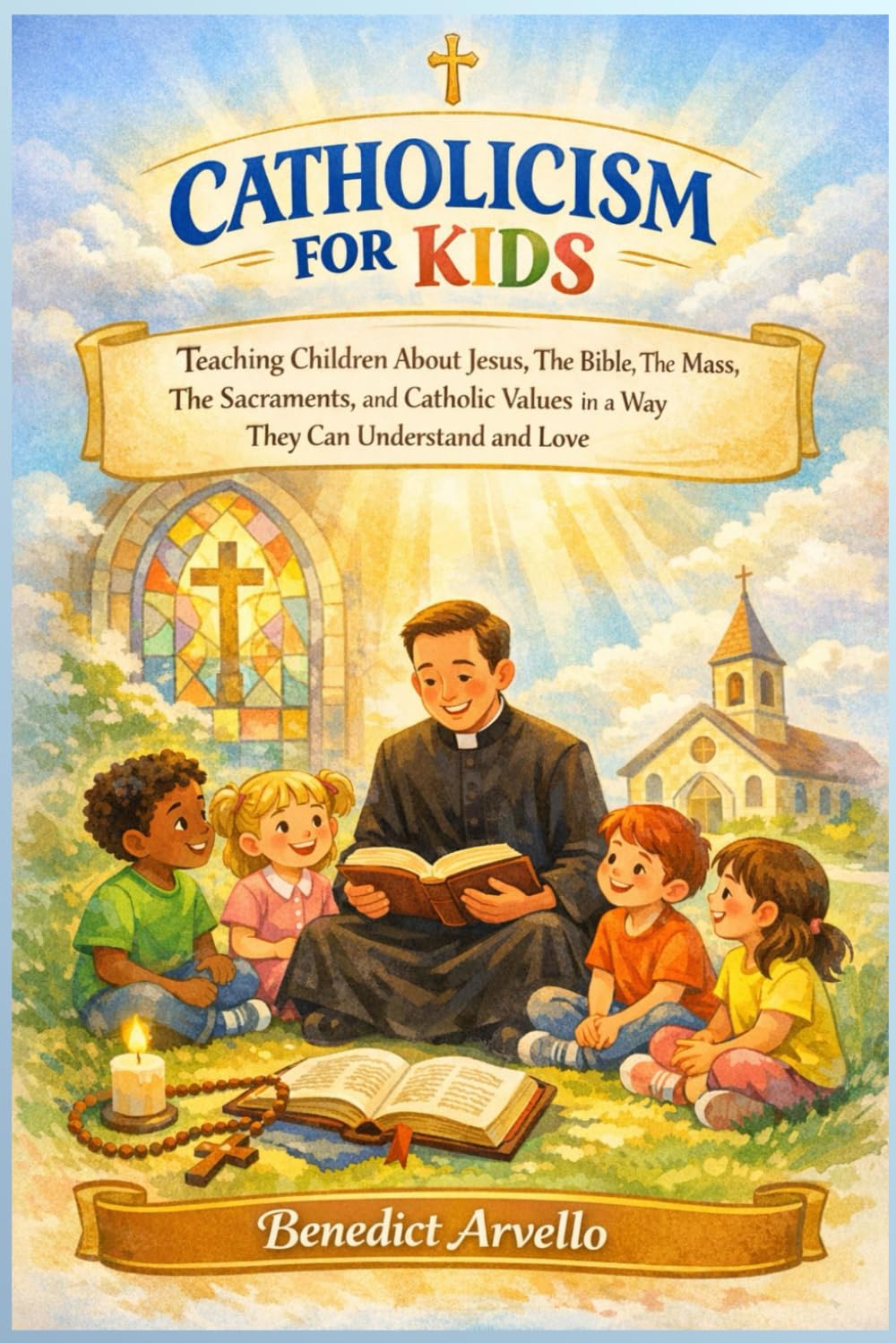 CATHOLICISM FOR KIDS: Teaching Children About Jesus, The Bible, The Mass, The Sacraments, and Catholic Values in a Way They Can Understand and Love