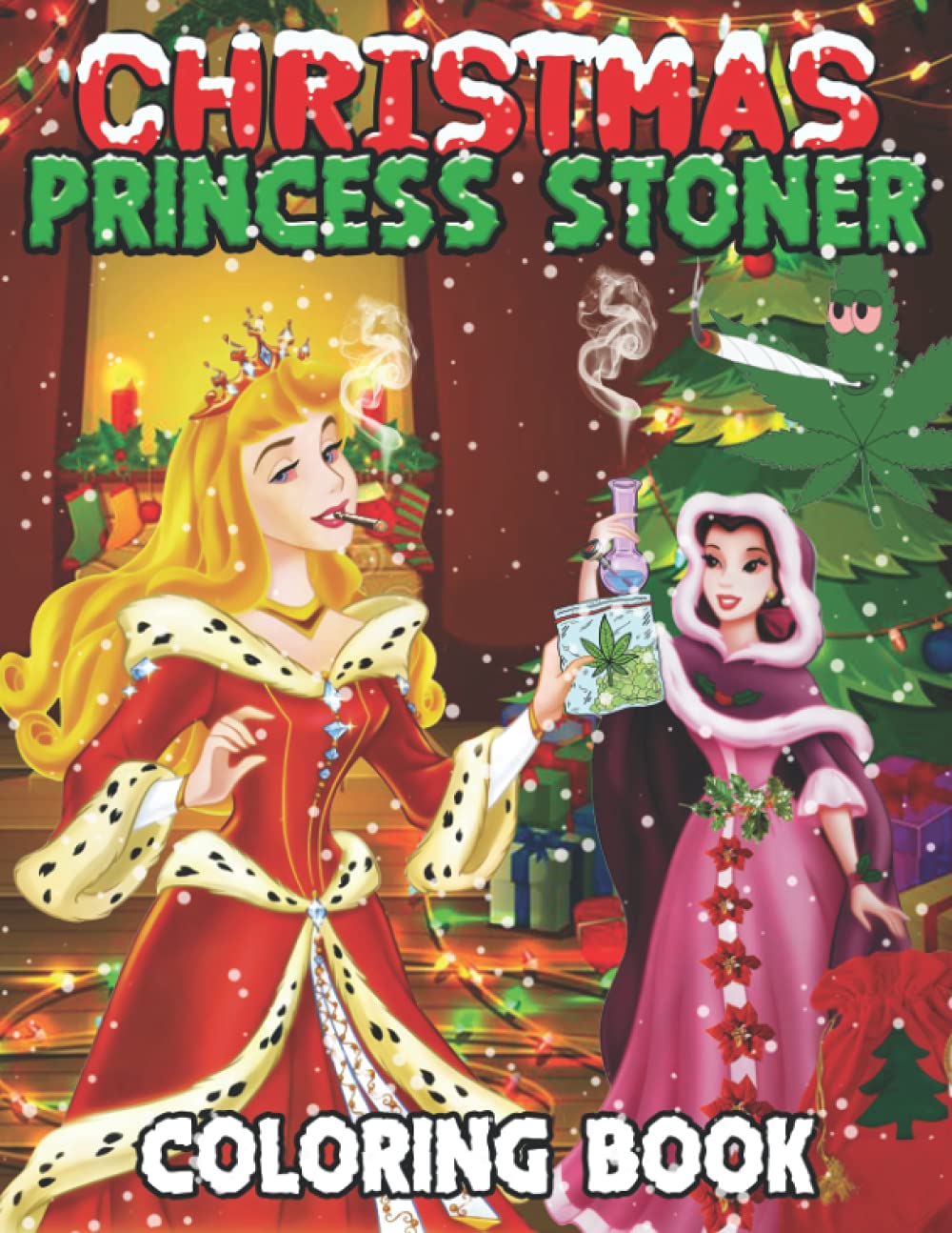 Buy Christmas Princess Stoner Coloring Book: An Amazing 90s Cartoon