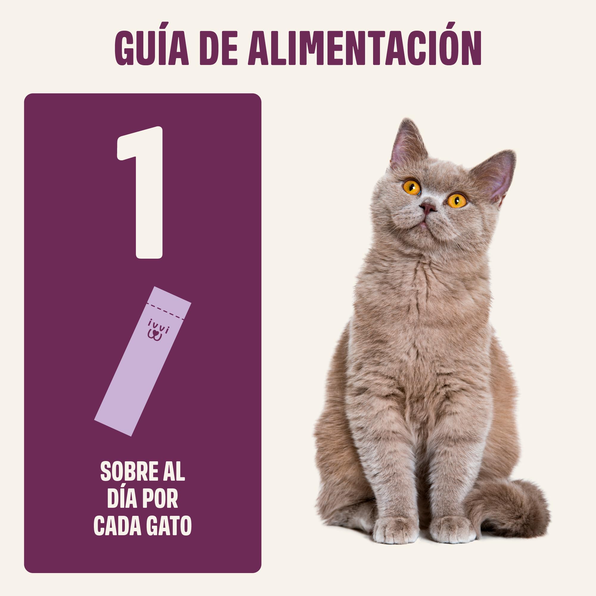 ivvi Relax Esencia para Gatos – Crema Funcional con manzanilla, L-triptófano y magnesio – Apoyo Natural al Equilibrio Emocional – 30x15g – con atún Real