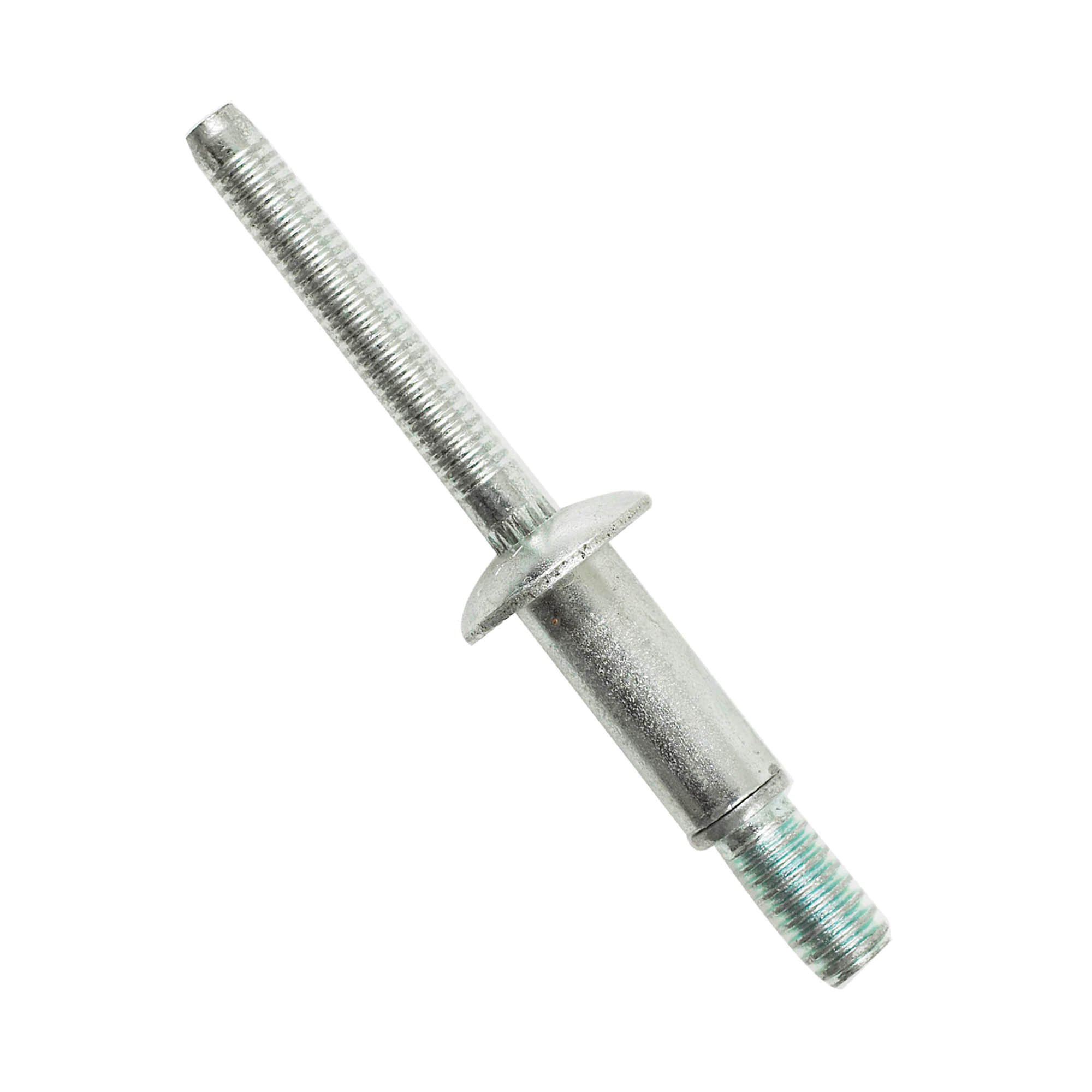 HKLP-R8-6-PKT, Rivet, Domed, 1/4 in Dia.080 Grip, Pk25