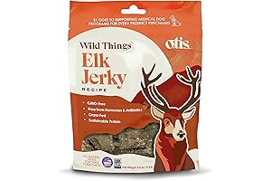 OTIS Elk Jerky Dog Treats: Unleash the Wild Nutrition for Your Canine Companion
