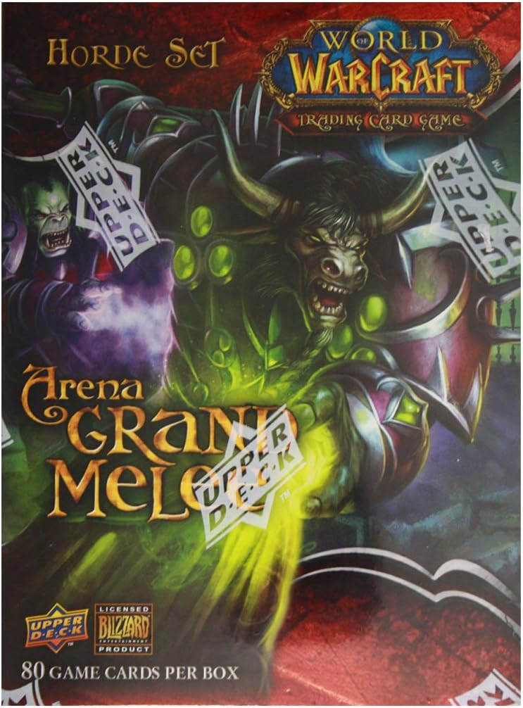 World of Warcraft TCG WoW Trading Card Game Arena Grand Melee Horde Set