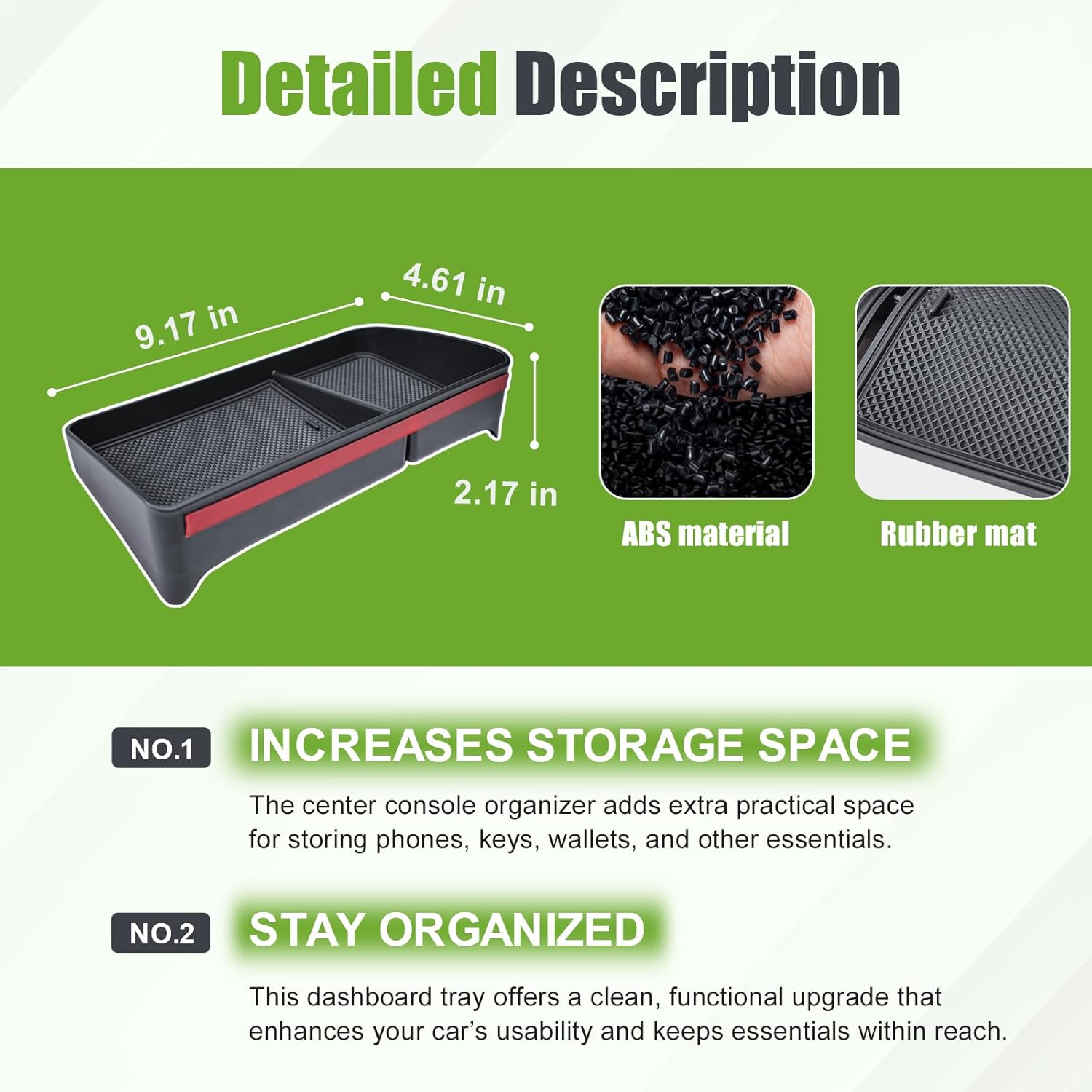 ダッシュボードオーガナイザートレイ トヨタ カローラ 2019-2026 / カローラクロス 2022-2026 アクセサリー イン