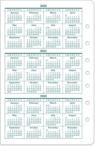 Miniatura 8 de FranklinCovey - Planificador original de dos páginas por día con encuadernación en anillo (clásico, octubre de 2023 - septiembre de 2024)