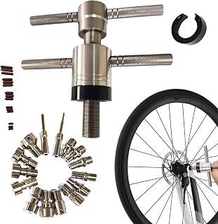 Hub Bearing Removal Tool | Bike Hub Repair Installer Tool | Stainless Steel Accessory Garage Bearing Repair Kit | For Home Workshop Workshop Mountain Road Scooter
