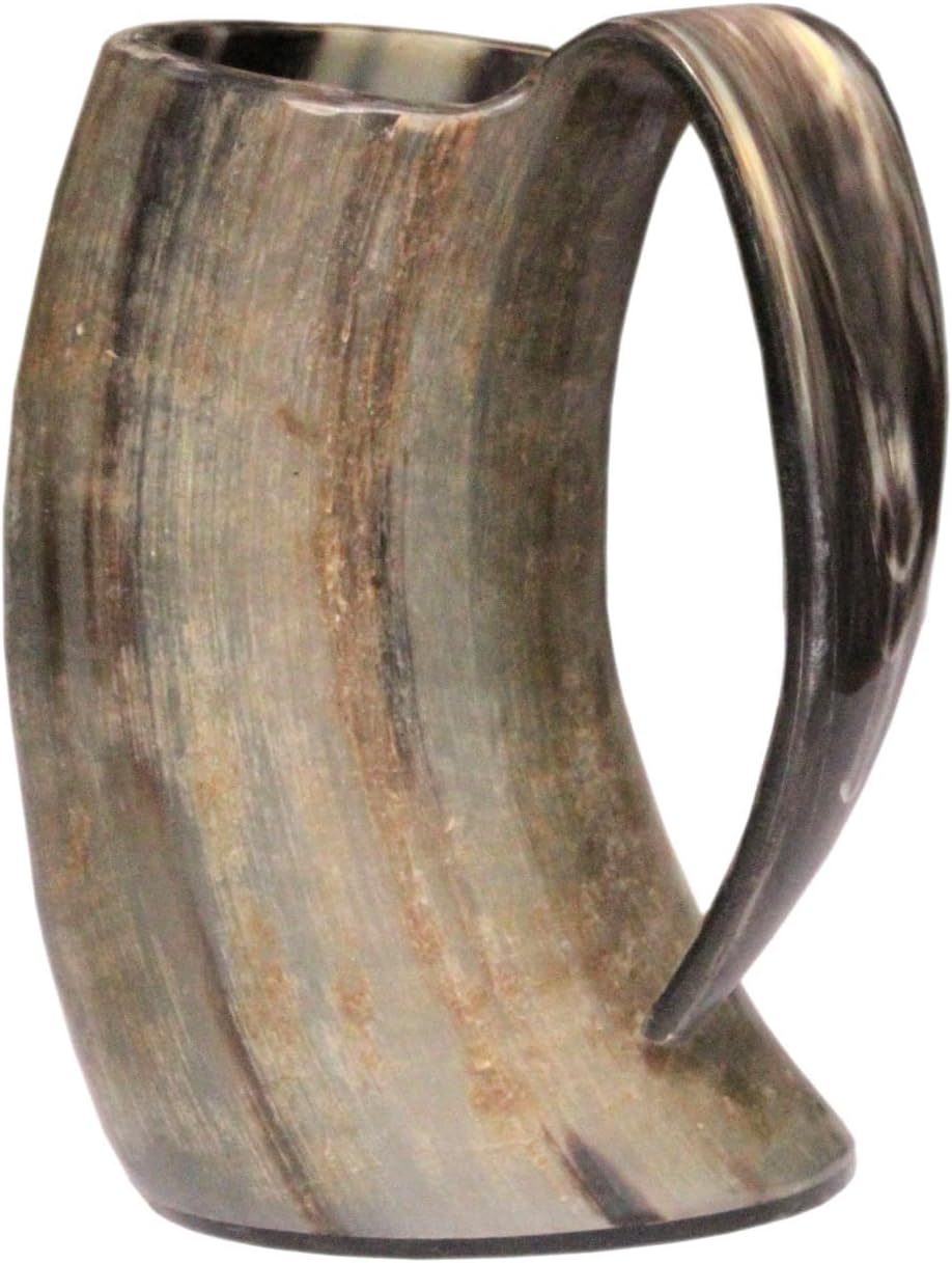 Viking Cup Drinking natural Horn Tankard Authentic Medieval Inspired drinking Mug 36oz