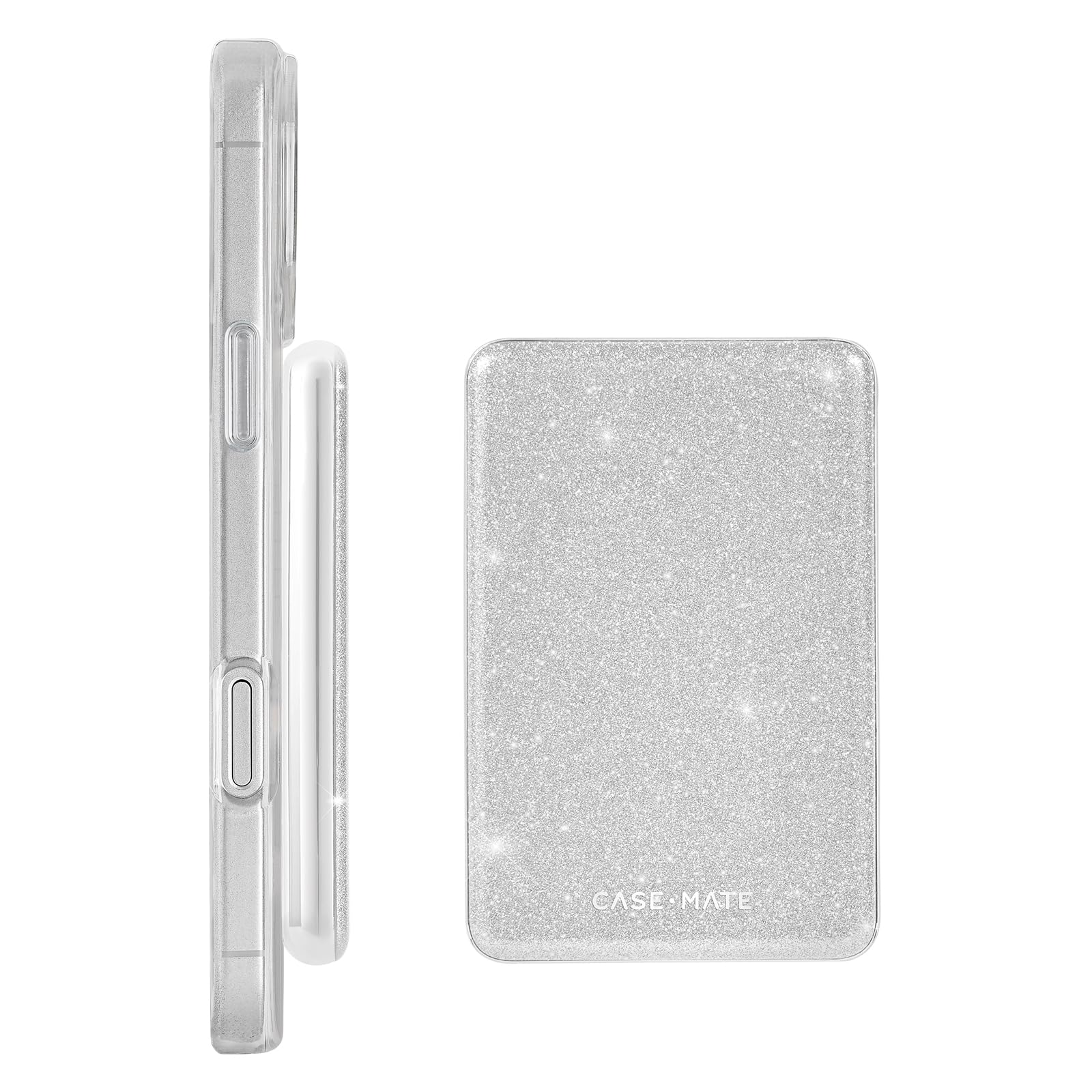 Case Mate MagSafe Portable Charger Power Bank 5000mAh - iPhone Charger for Fast Charging - Qi Compatible Magnetic Wireless Battery Pack with USB-C Cable for All Phones - Slim Lightweight - Twinkle-image-14