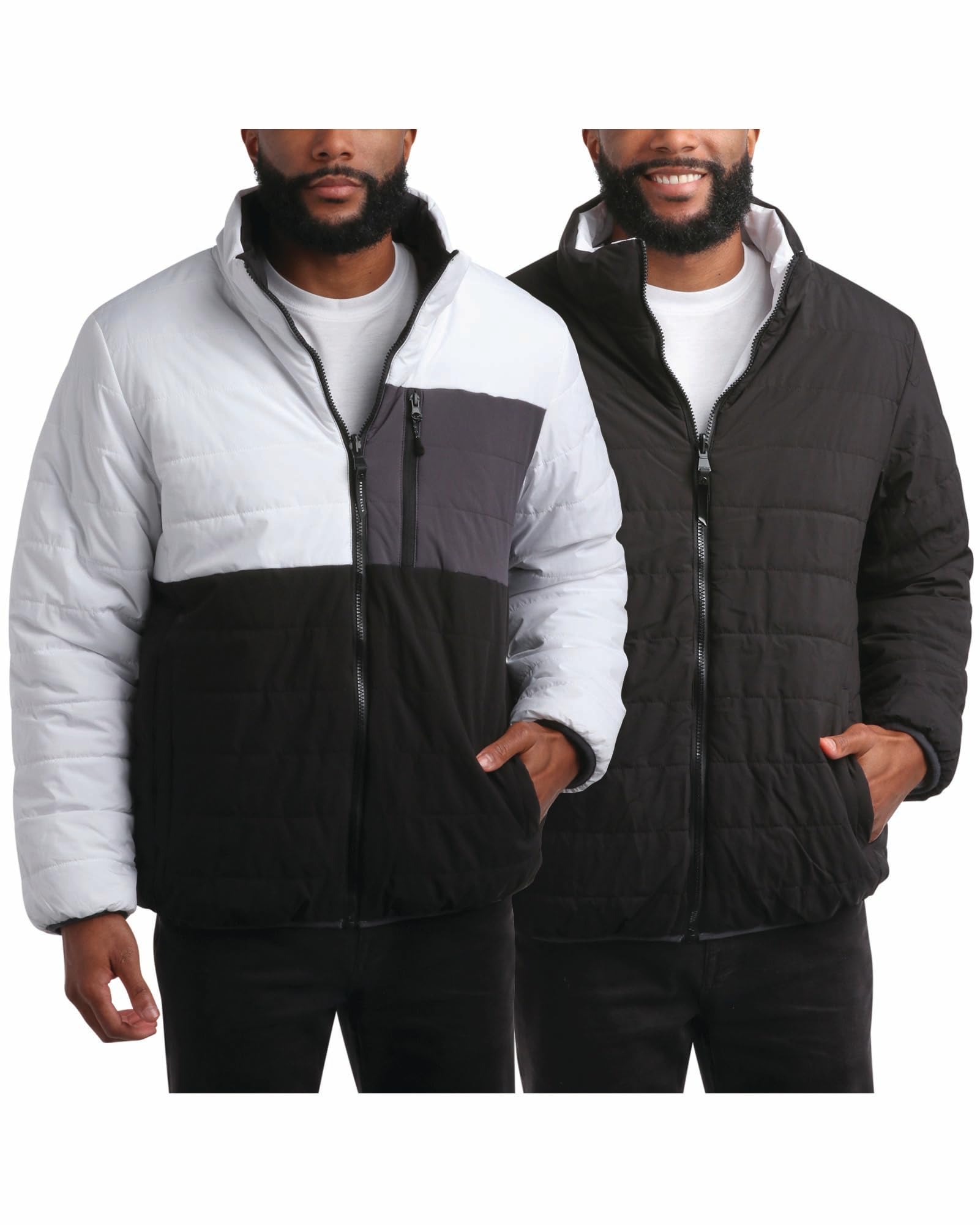 Perry Ellis Men's Puffer Jacket
