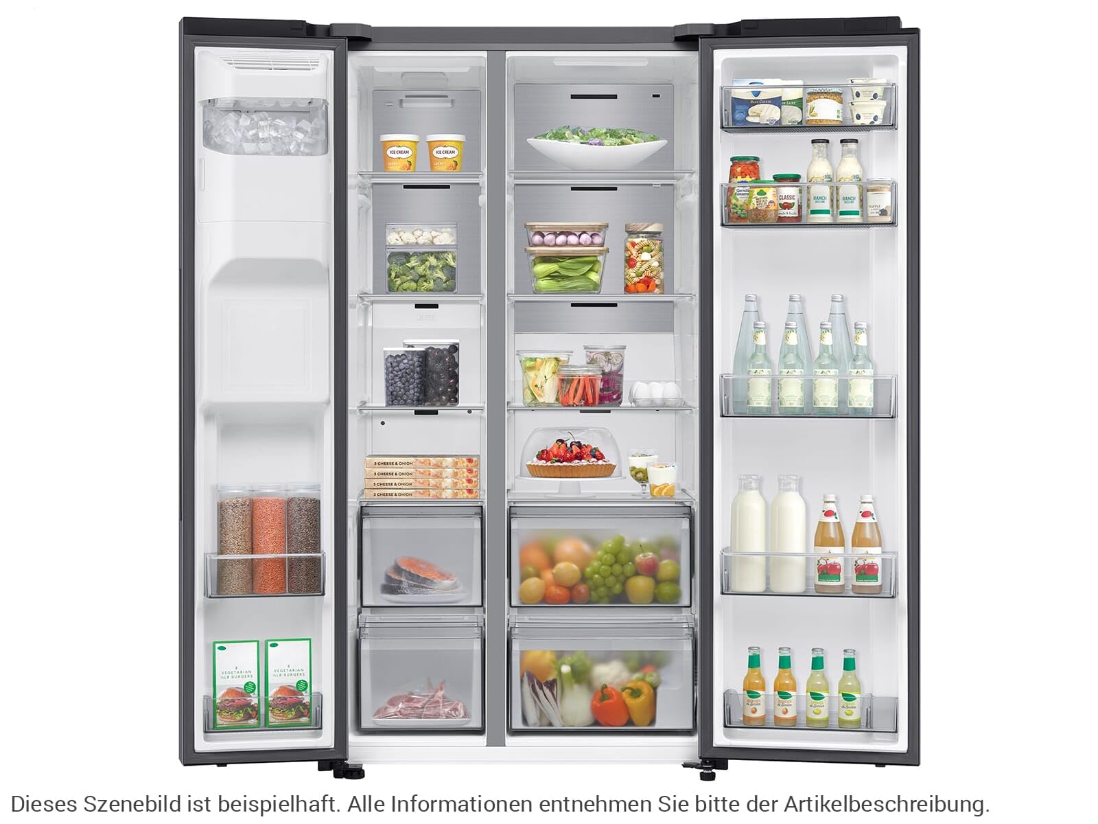 SAMSUNG Frigorífico Americano RS70F66KCTEF 634L Acero Inoxidable