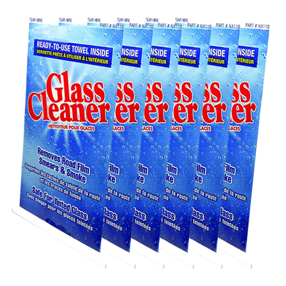 Blue-Magic Towelette's Pack with 6x Single Packs (Glass Cleaner)