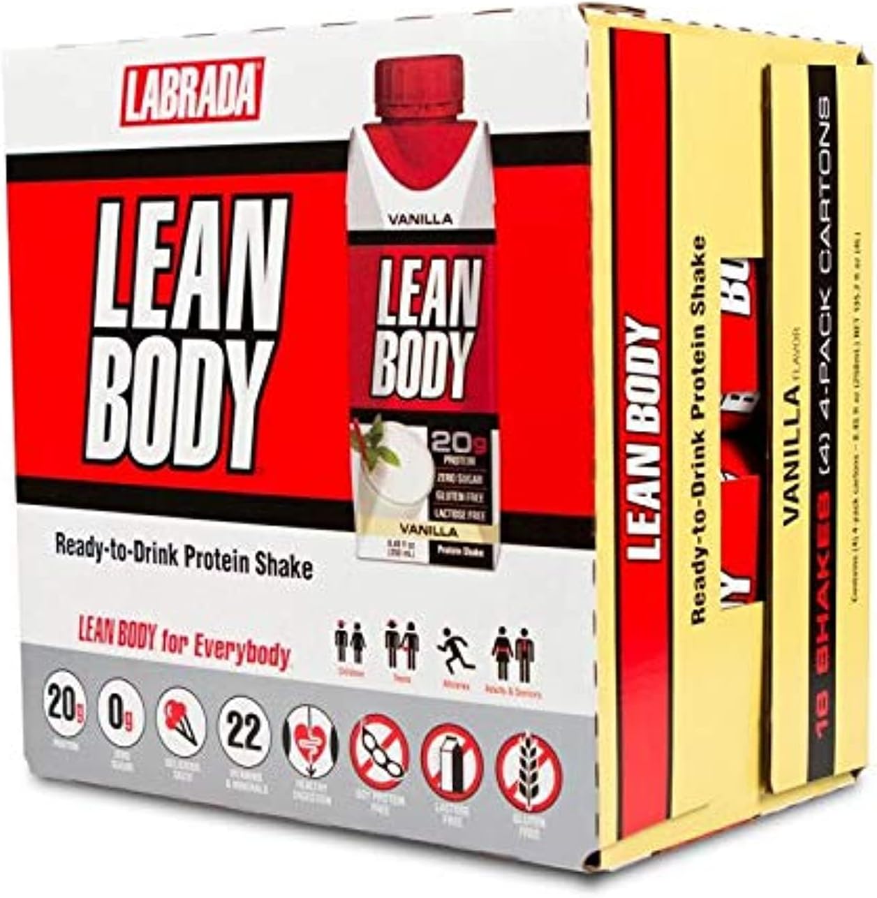 Labrada Nutrition Lean Body Vanilla 20g Protein
