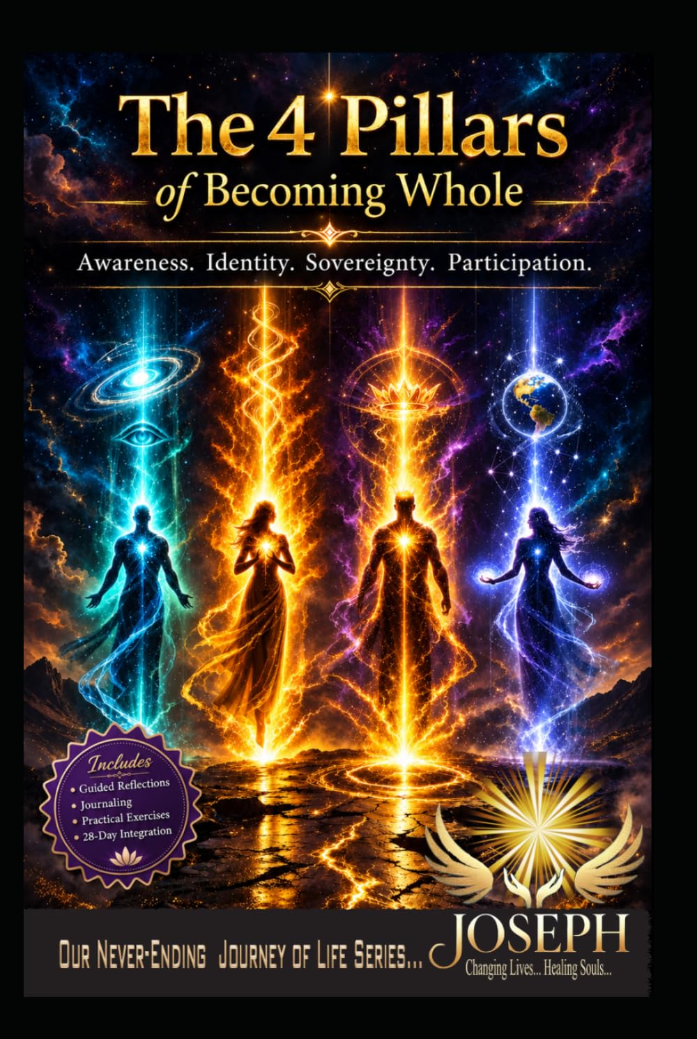 The 4 Pillars of Becoming Whole: Awareness. Identity. Sovereignty. Participation. (The Path To Becoming Whole Series)