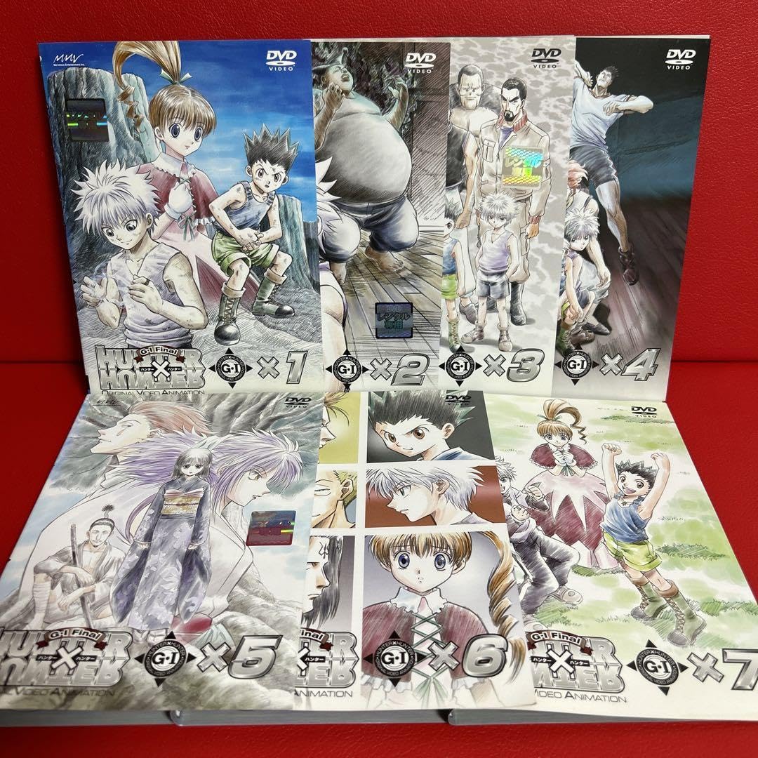 激レア 廃盤 DVD 旧HUNTER×HUNTER OVA 全15巻セット Amazon.co.jp: ハンターハンター 旧 OVA アニメ DVD 全巻セット