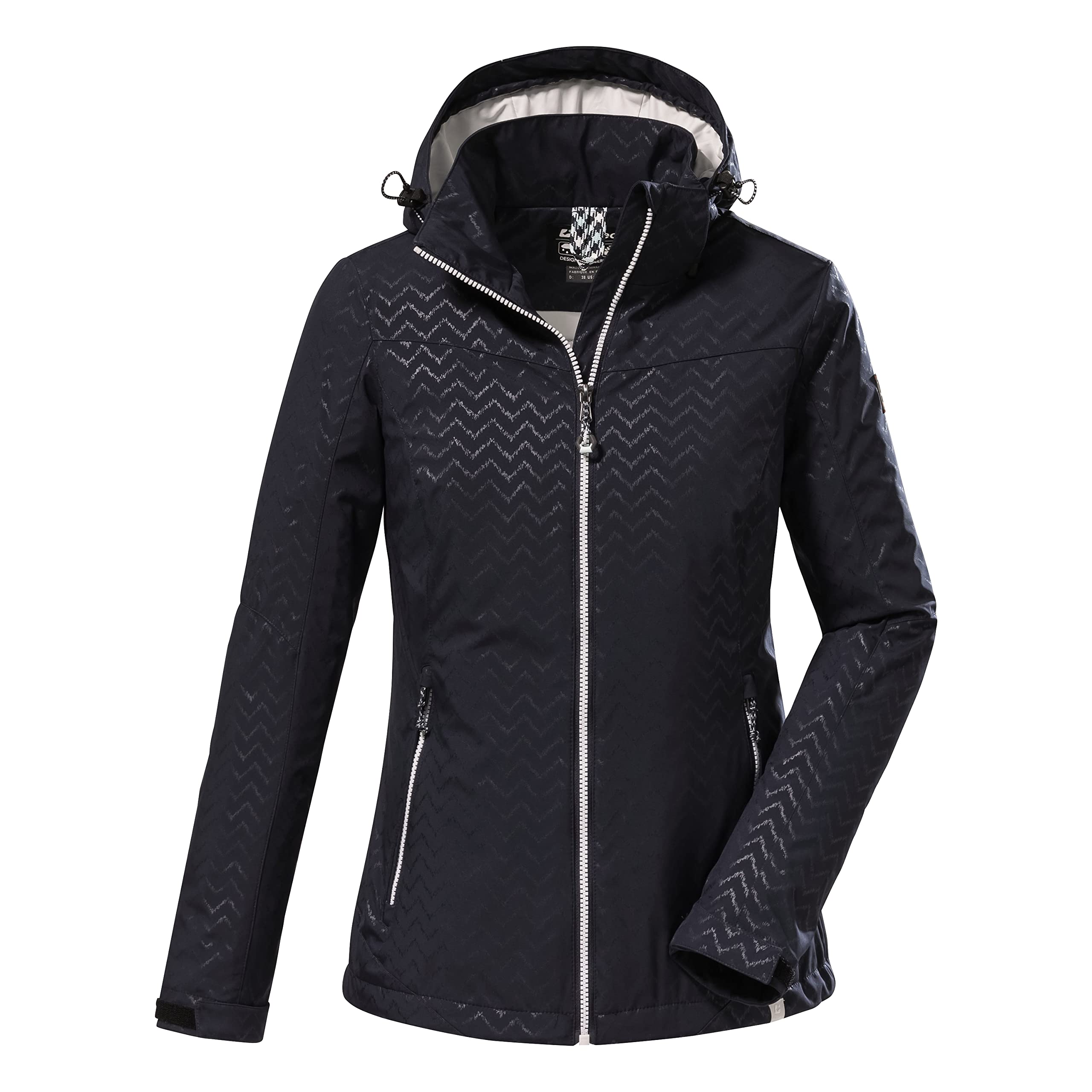Killtec Kos 176 Wmn Sftshll Jckt Giubbotto softshell con cappuccio staccabile con zip Donna