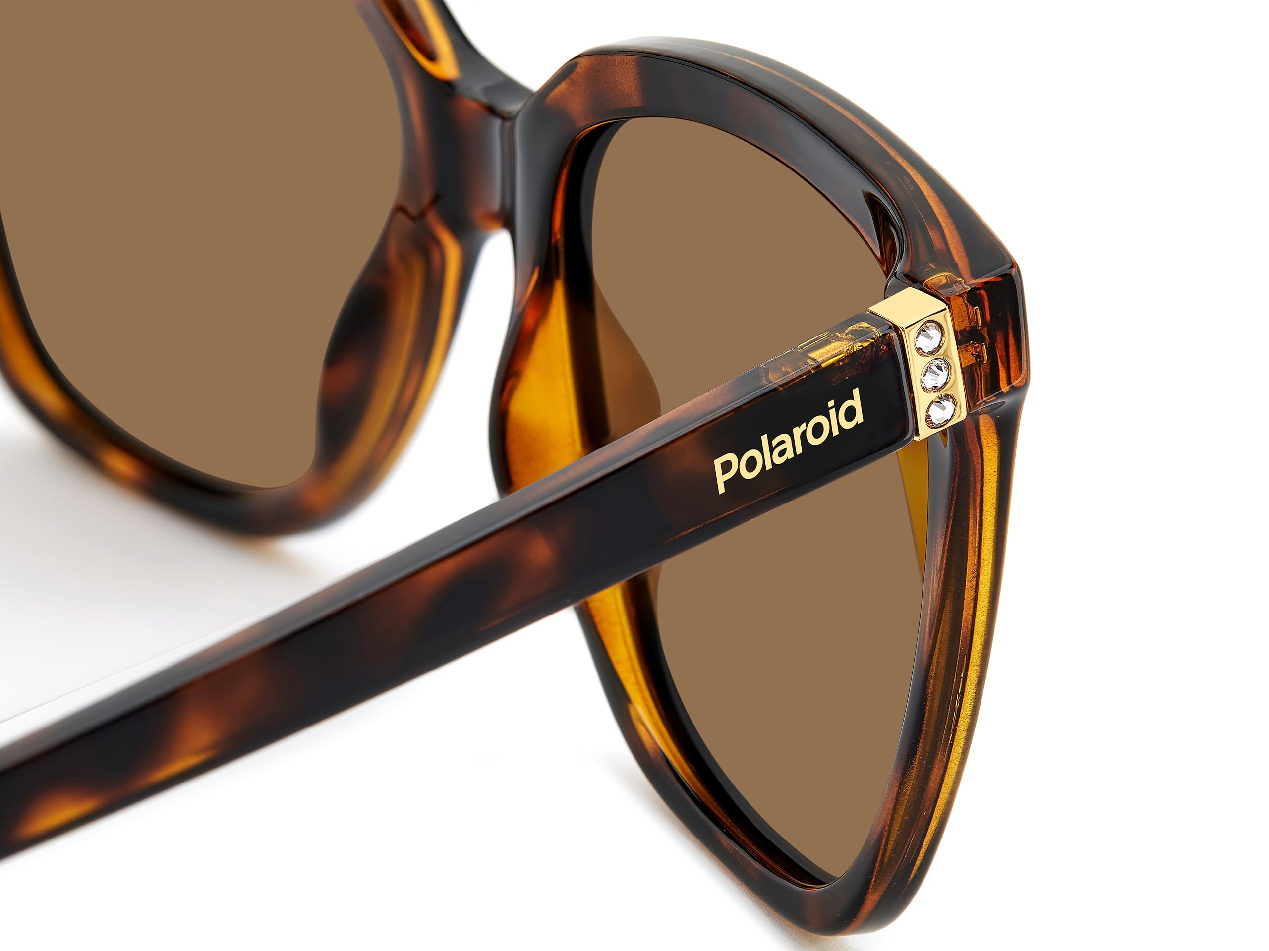 POLAROID Brille PLD 4155/S/X Größe 55-17 mm Havana polarisiert