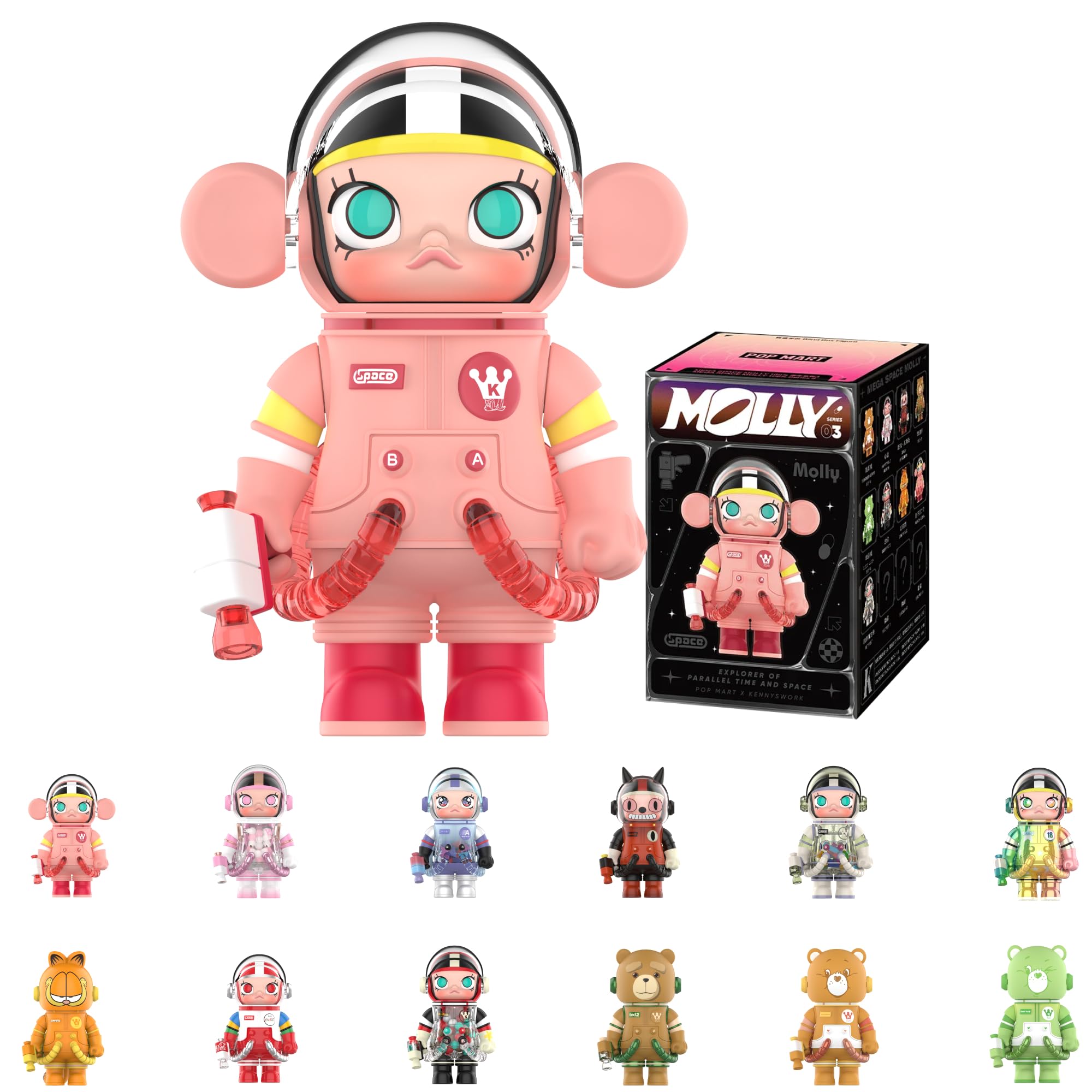 POP MART MEGA SPACE MOLLY 100% Series 3 Collectible Character