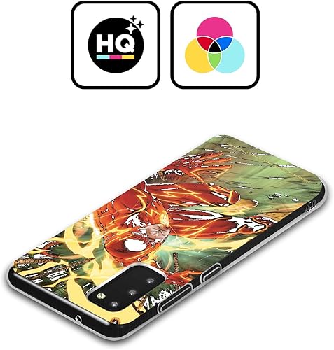 Miniatura 2 de Head Case Designs Funda de gel suave con licencia oficial de la Liga de la Justicia DC Comics 52#9 The Flash, compatible con Samsung Galaxy A13 5G
