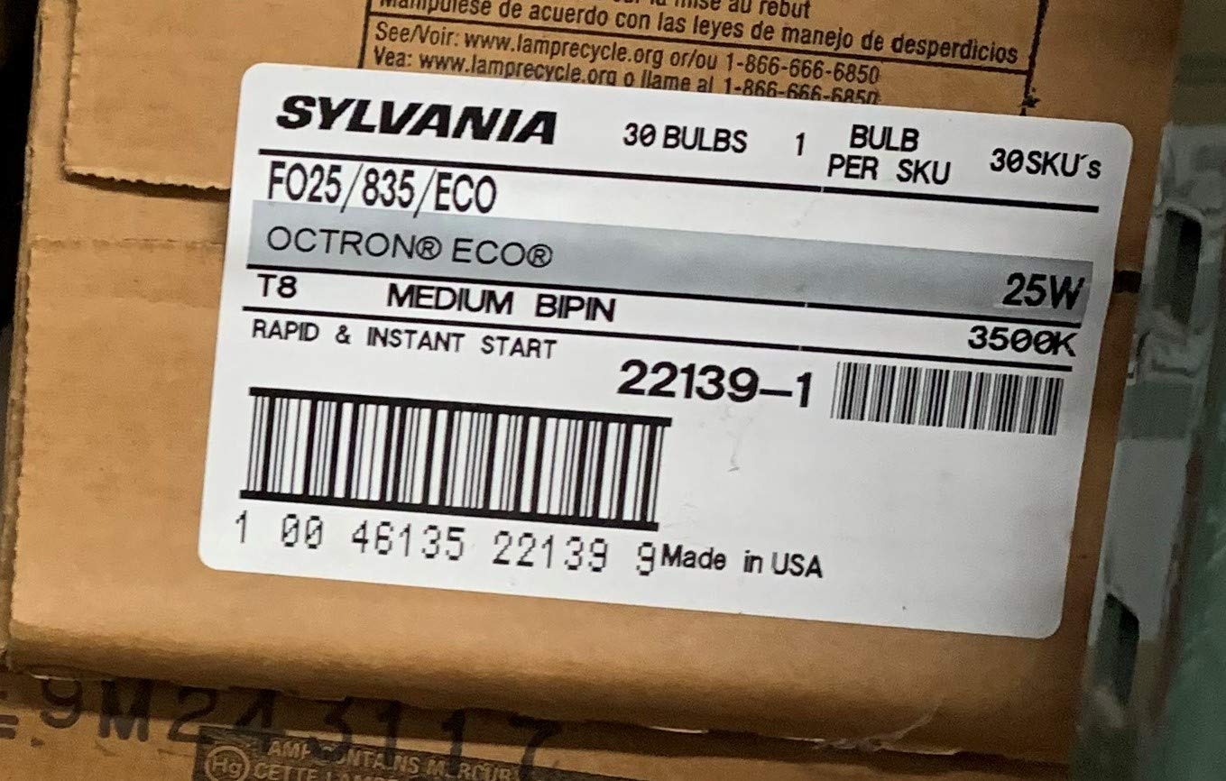 Sylvania - 22139 - FO25/835/ECO (30 pack)