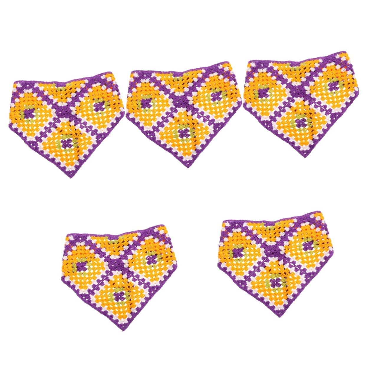5stücke Haarbandana Kopfband Aus Gehäkeltem Farbenfrohes Und Modisches Kopftuch Für Alltag Yoga Und Freizeit Bequem Und Atmungsaktiv Für Damen Und Teenager