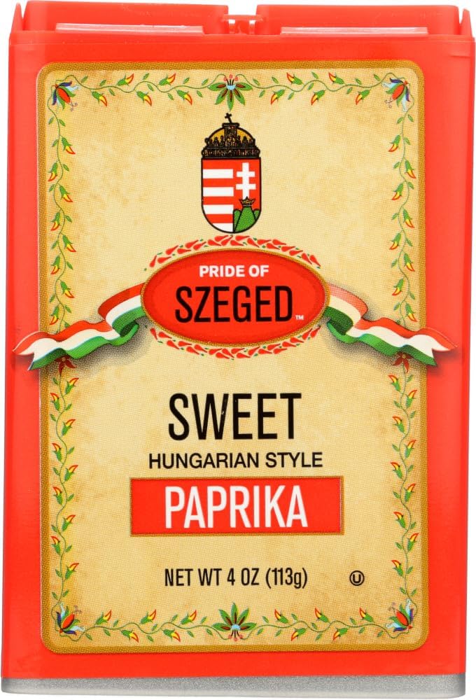 Szeged Sweet Paprika Seasoning Spice 4oz (Pack of 2)